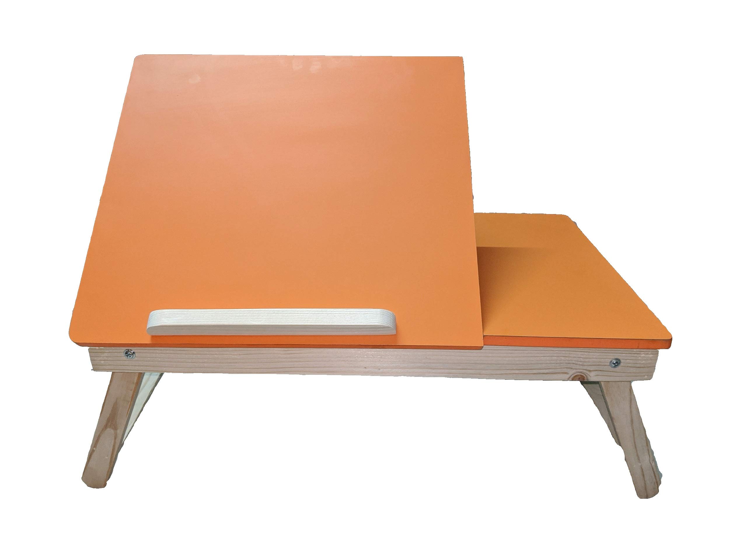 Wishes Wooden Adjustable Bed Table Study Bed Laptop Multipurpose Table with Foldable Legs (B08MY47T2D) Amazon Price History, Amazon Price Tracker