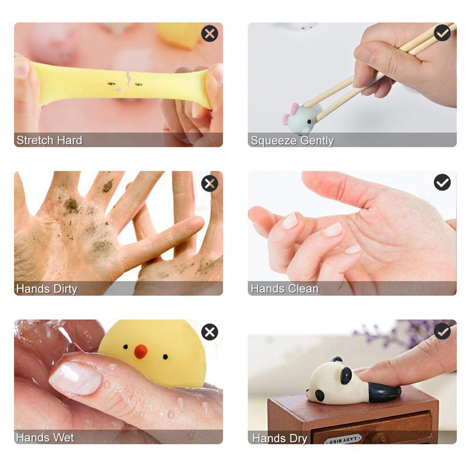 Amazon.co.jp: 【20点セット】スクイーズ おもちゃ スクイーズセット