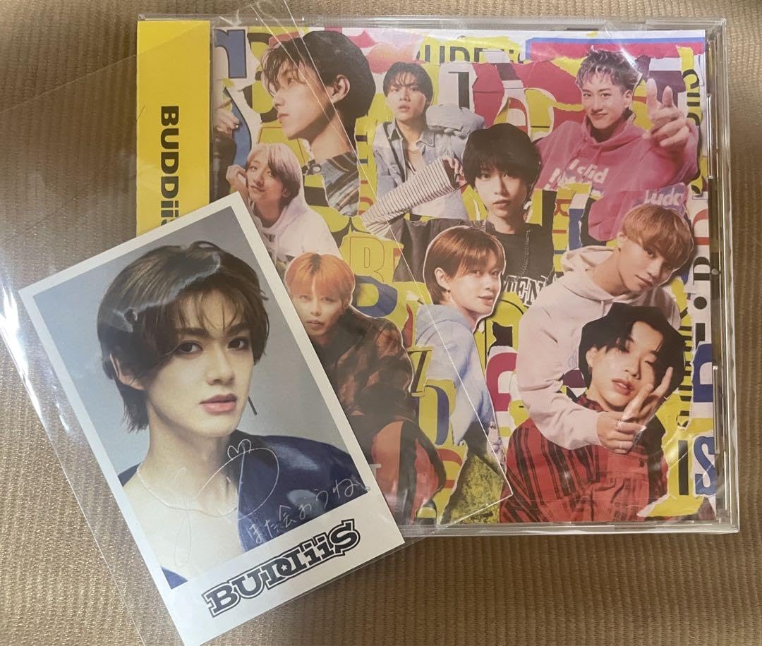 Amazon.co.jp: BUDDiiS FUMINORI チェキ風トレカ サイン メッセージ  