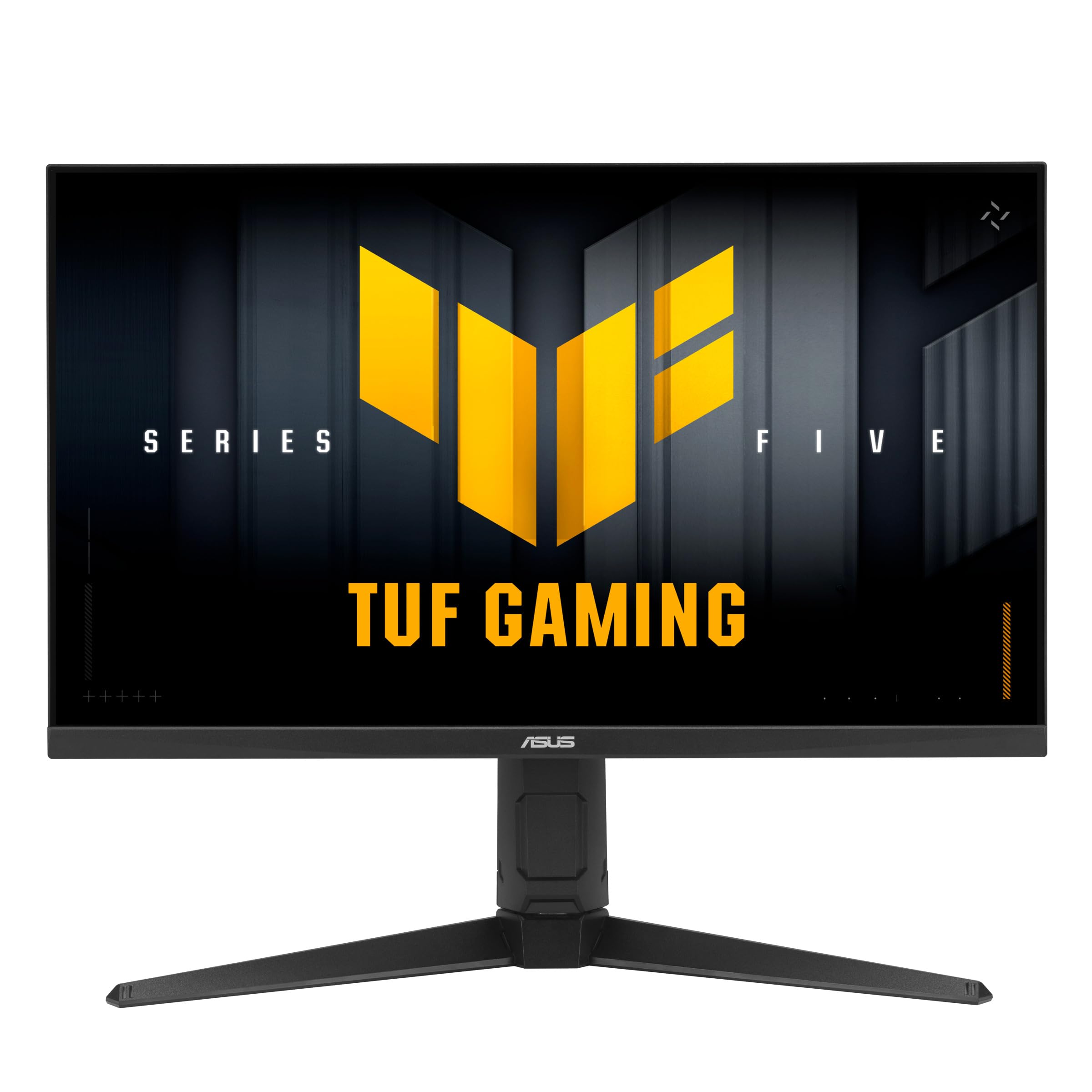 ASUS TUF GAMING VG27UQEL5A, Monitor Gaming Serie 5 da 27" 4K, Nero | Fast IPS (3840x2160), Doppia Modalità (4K 80Hz o FHD 310Hz), 0,3ms (GTG), ELMB, Altoparlanti, 125% sRGB, DisplayWidget Center