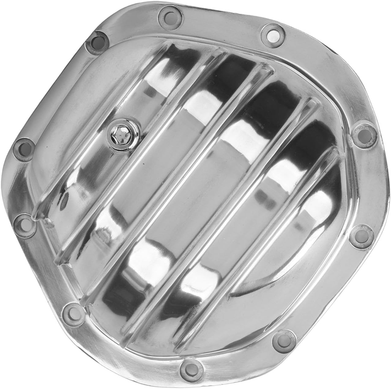 Differential Cover H50720016 Front Rear Polished Aluminum Differential Cover for F‑100 Dana 44 (Polished)