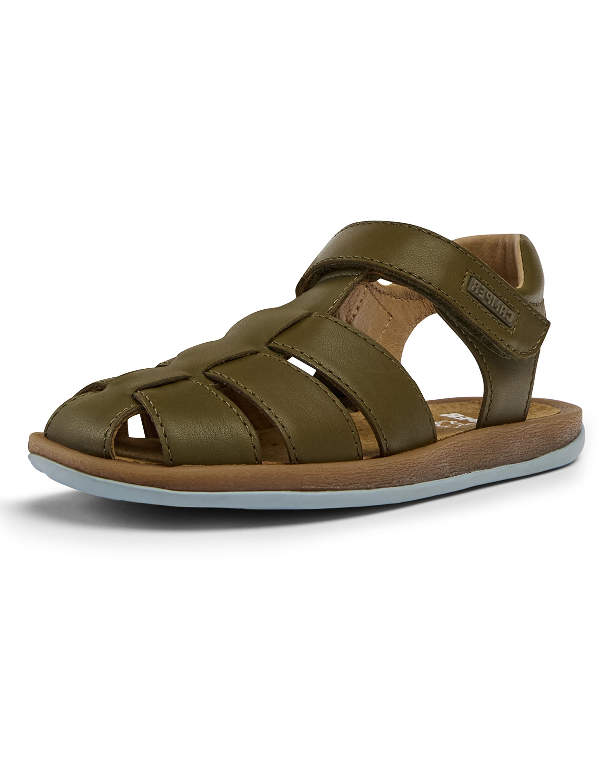 Camper 80177 Bicho Kids, T-strap sandal, Medium Green,