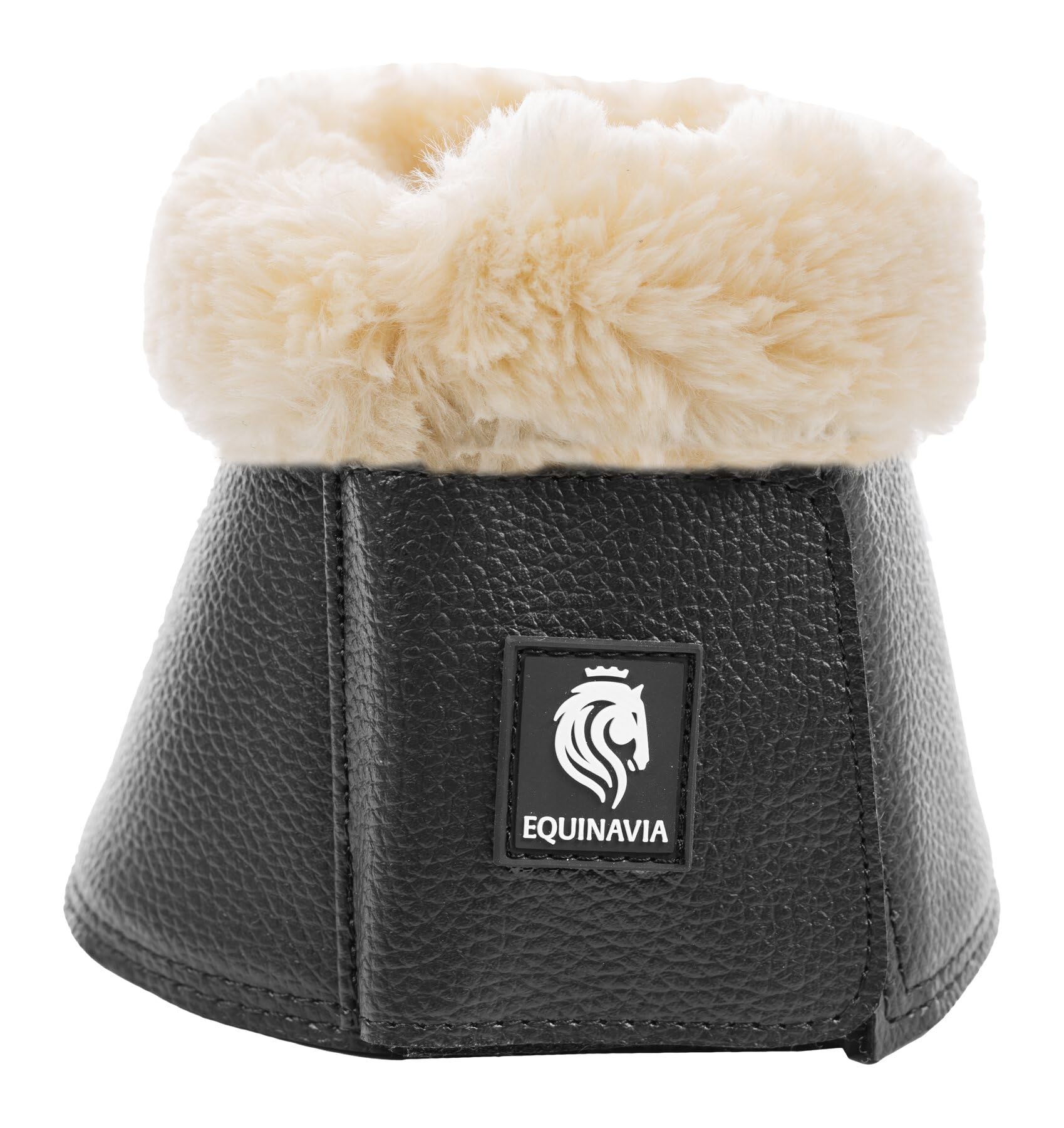Protège-glômes de rechange Equinavia Ty XXL cloches de saut pour cheval noir naturel