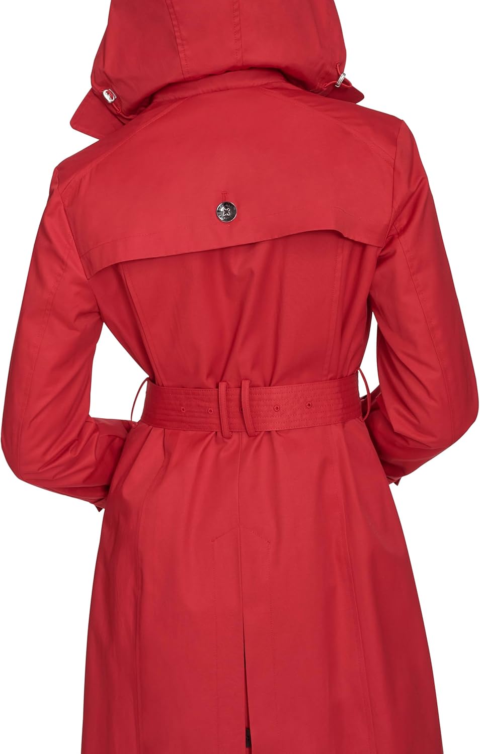 Cole Haan Women's D/B Trench With Hood Classic Jacket - Image 4