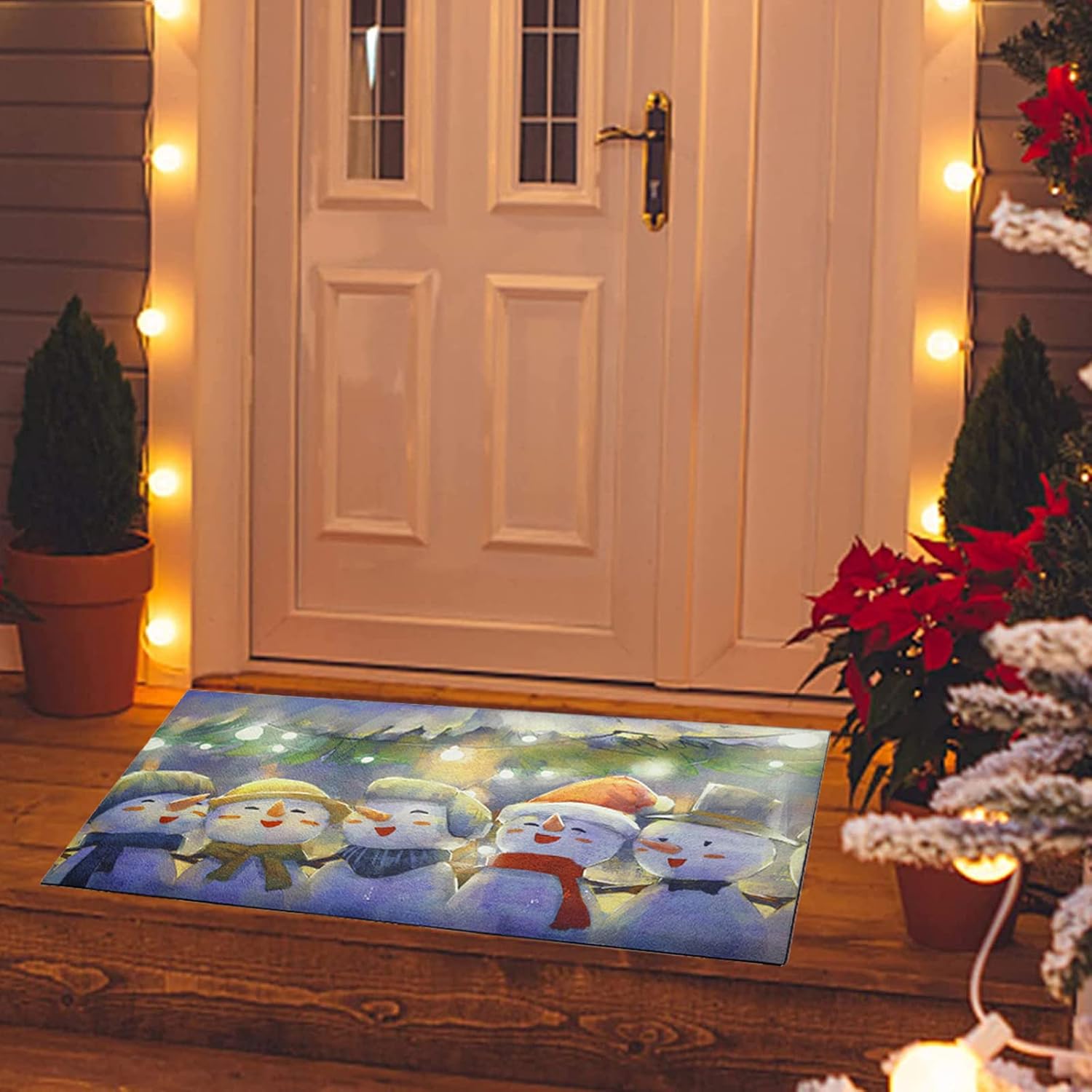 Banderines De Navidad Latoy Merry, Para Puerta Delantera, Bienvenida
