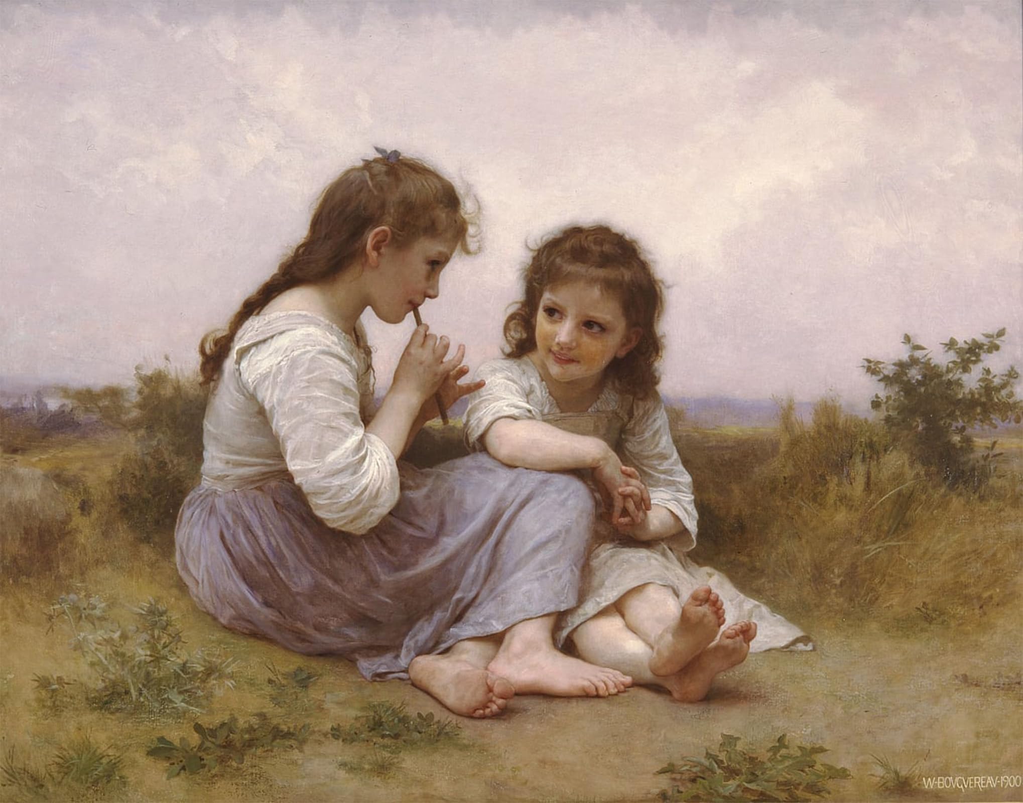 POSTERIIk Famous Print Pop Art Wall Art Graffiti Virgin and Child by William Adolphe Bouguereau Art Prints for Home Decor 60x90cm