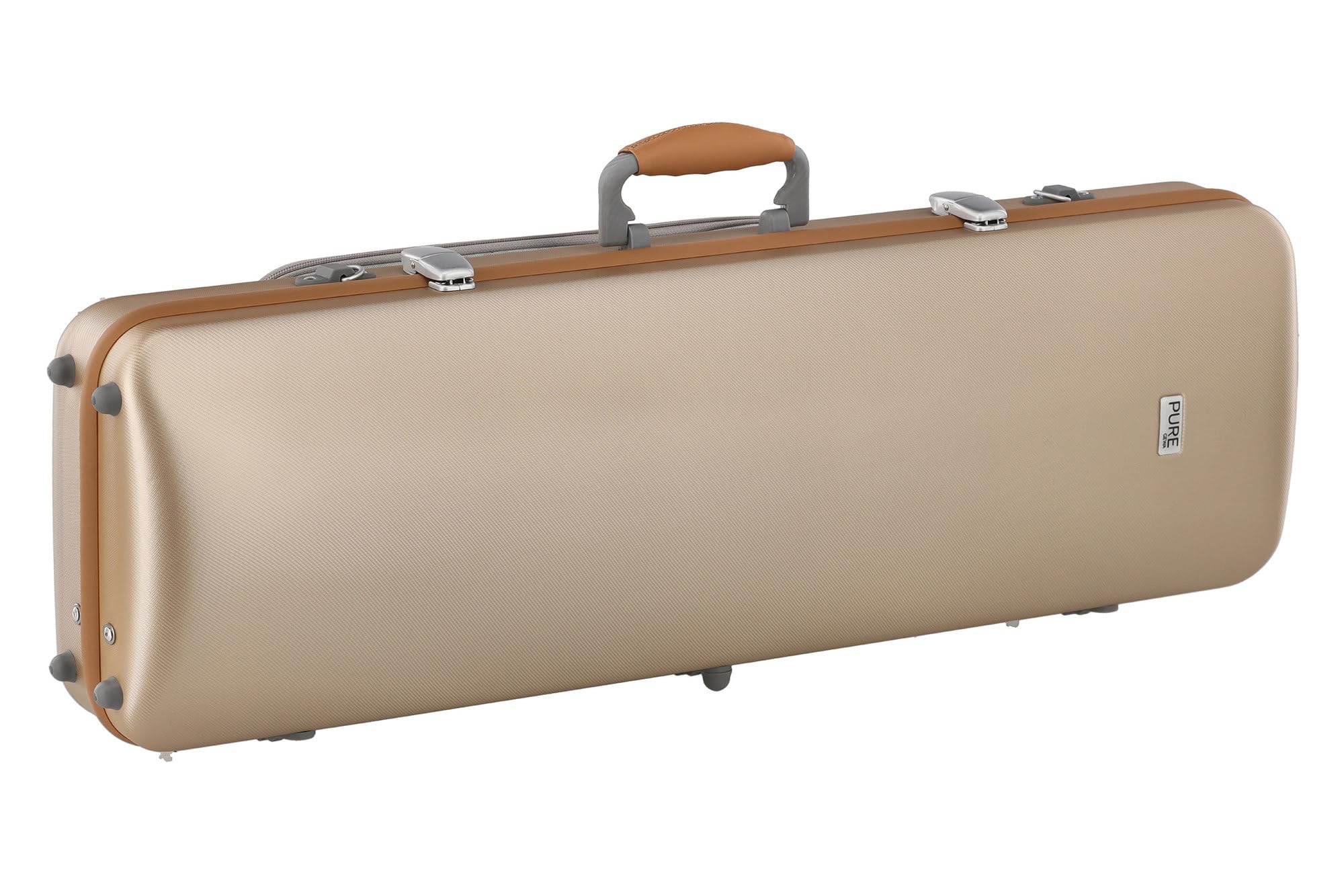 PURE GEWA Violinkoffer Polycarbonat f. 4/4-1/2 Violine gold
