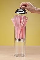 Vista 3 de Miles Kimball Recipiente y dispensador de paja retro a la antigua