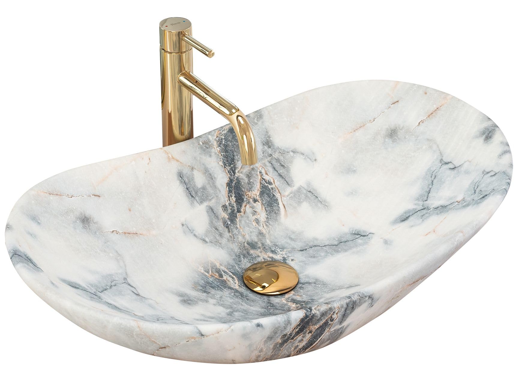 Countertop Washbasin Rea Royal Granit Mat 5902557362639