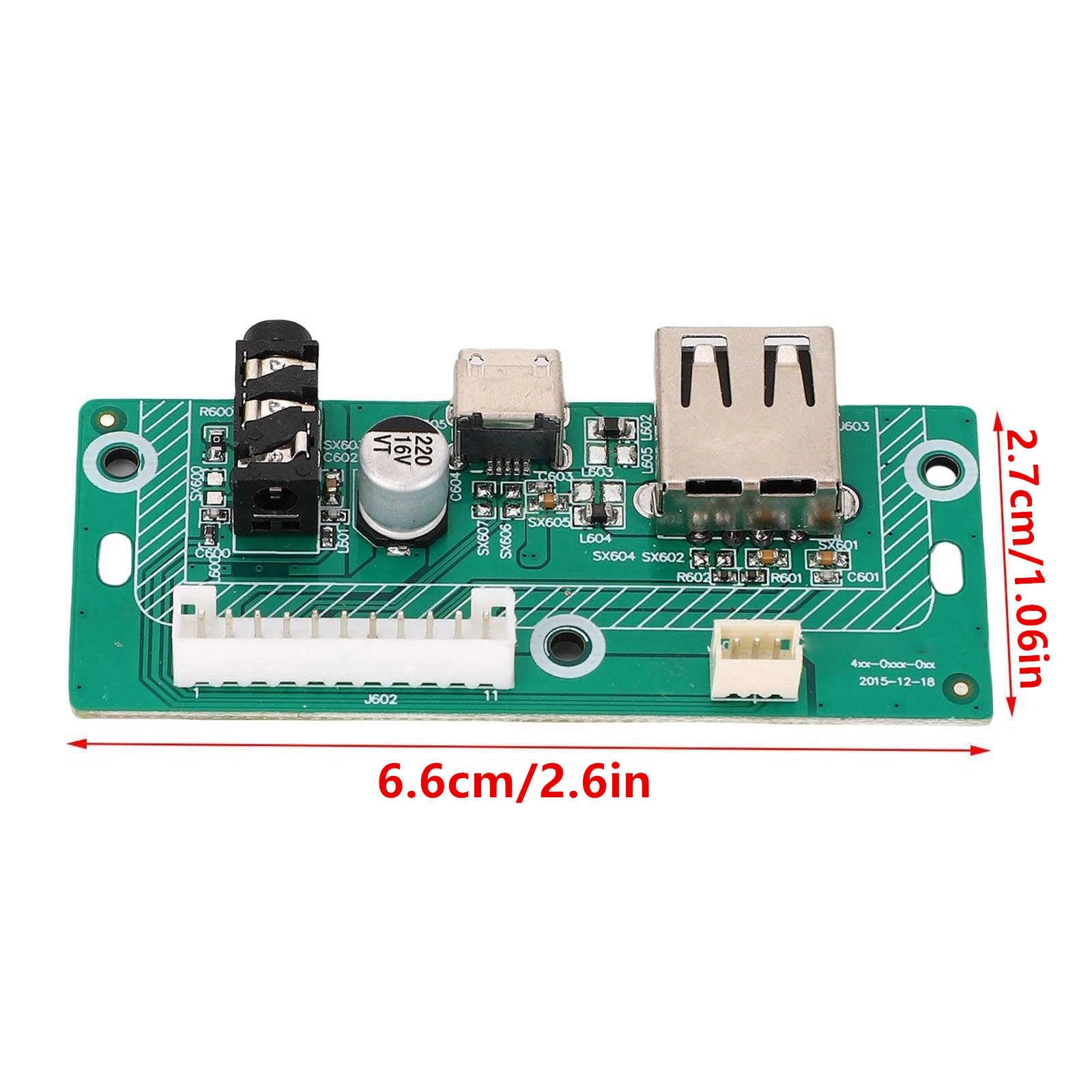 Placa base con puerto de carga USB para altavoz JBL Charge 3 TL versión