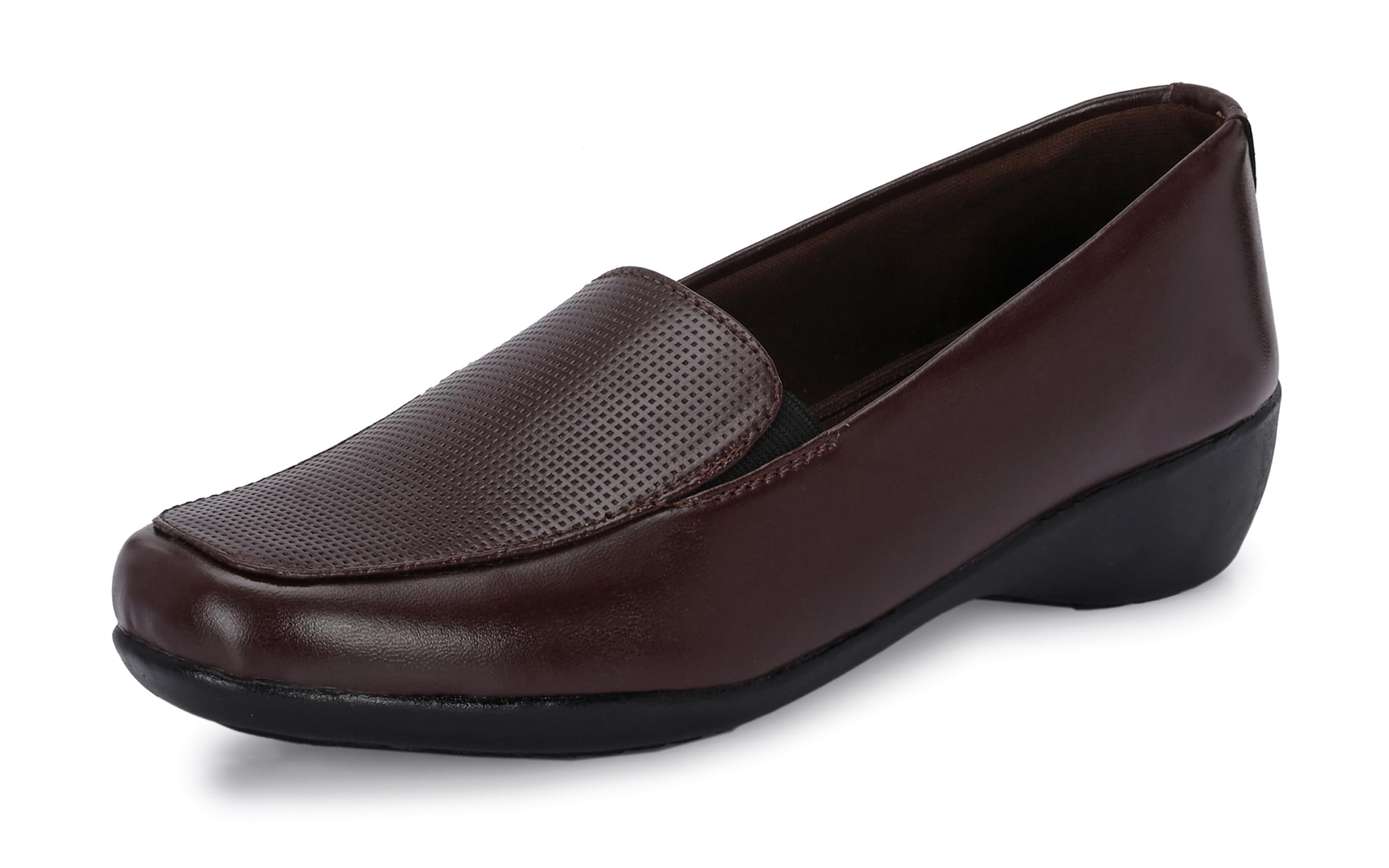 Karaddi Womens Formal Shoes | Comfortable Stylish Wedge Heel Pull on Bellies & Ballerina for Womens | Slip on Shoes Women Color Brown 9 UK/ind (B0D3VBVPCS) Amazon Price History, Amazon Price Tracker
