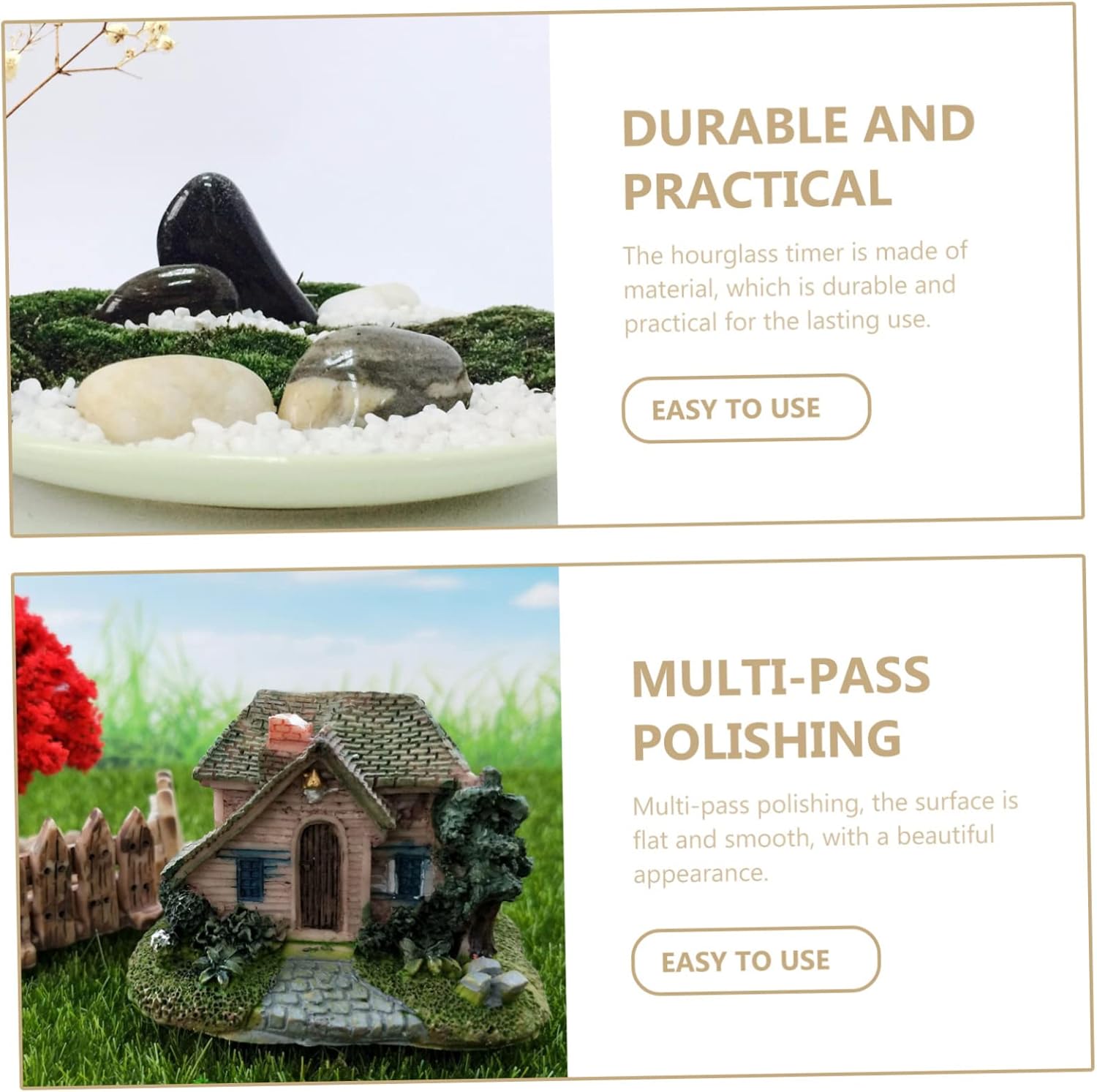 Artificial Plant,1set Grass Shed Scenic Flowers Foliage Model Grass Garden Miniatures Outdoor Faux Plant Green Ornaments Decorations Artificial Grass Mini Shrubs Adornments Mini Ornament Resin 5pcs