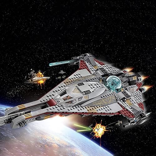 Miniatura 2 de DIWCRFL Kits de construcción compatibles con Lego Star Wars The Arrowhead 775 piezas