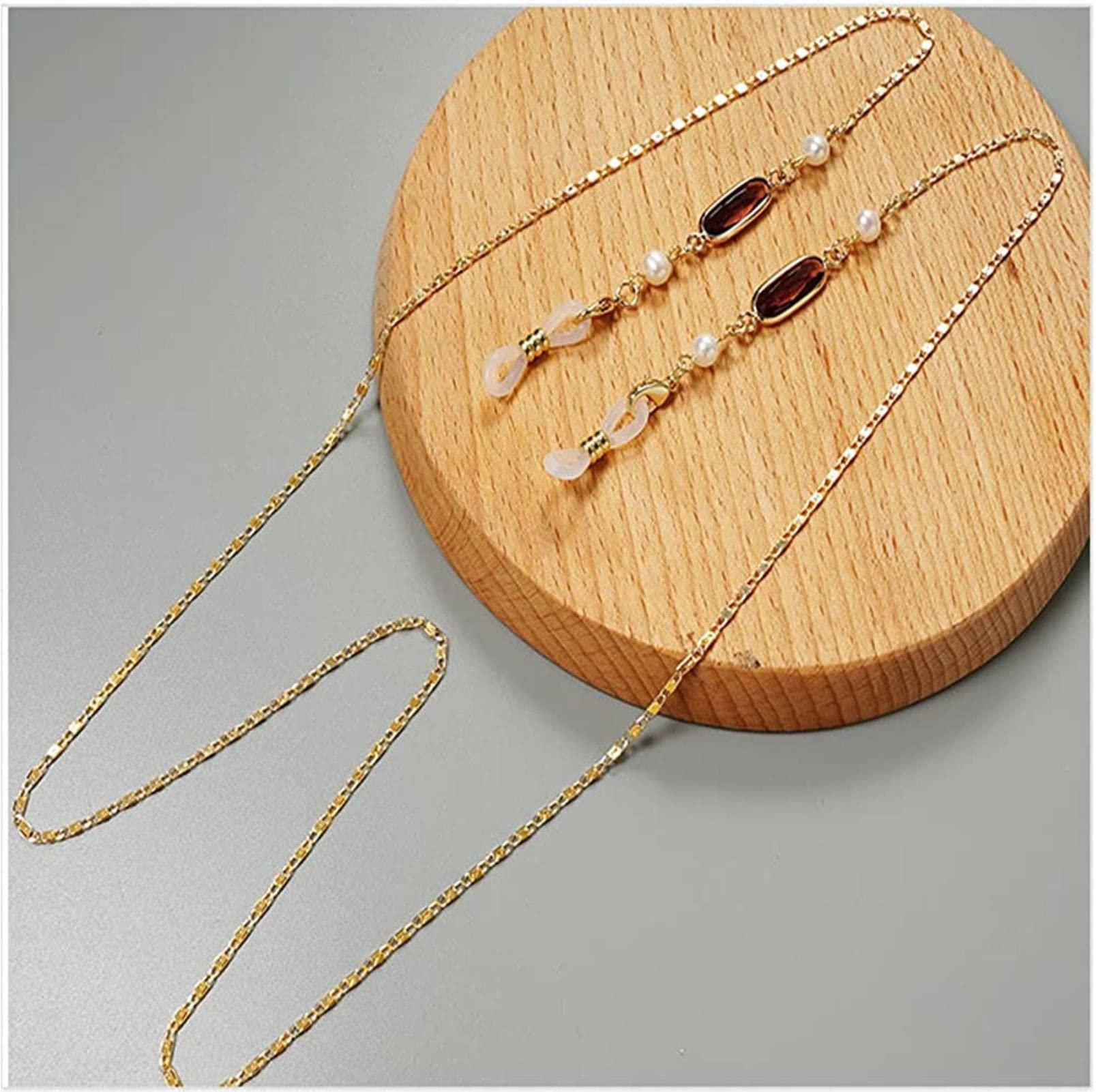 Chaînette pour Lunettes de Soleil, Porte-Lunettes, Cordon pour Lunettes de Vue pour Femmes