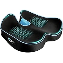 POOTACK Cuscino Sedia Ufficio, Cuscino Sedile, Cuscino Memory Foam per Sedia da Scrivania, Cuscino Memory Foam per Ufficio Casa Auto Sedia a Rotelle