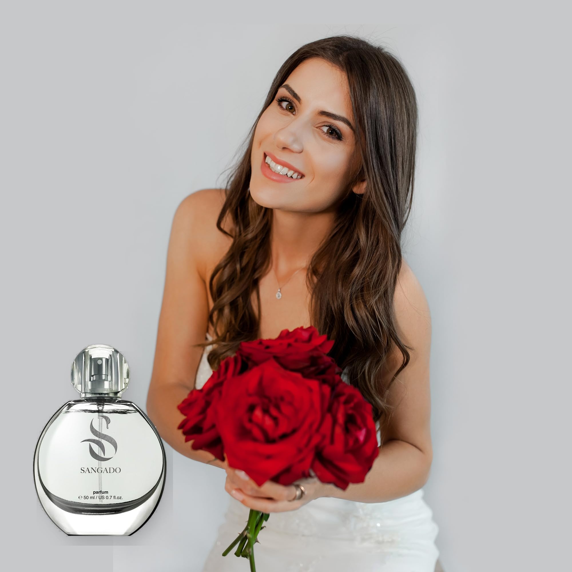 RÓŻA Z ARABII przez SANGADO, Perfumy dla kobiet (parfum), 8-10 godzin długotrwałego utrzymywania się, Luksusowy zapach, 50 ml, Kod: 731