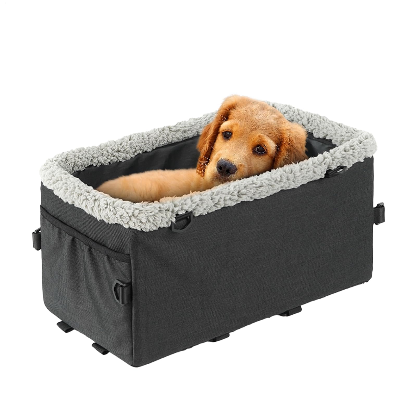 Asientos de coche para perros pequeños, asiento de perro para la