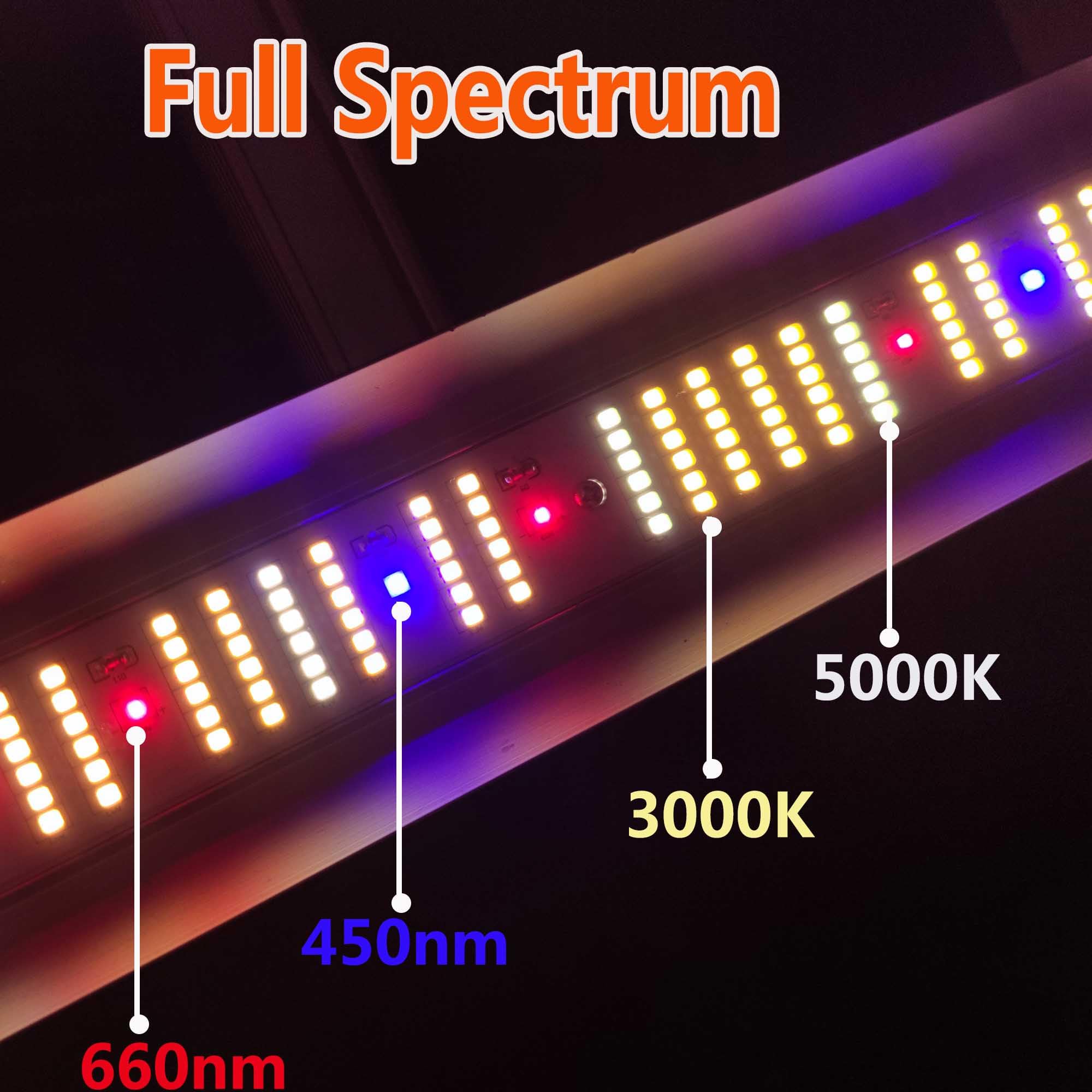FARMLITE Led Grow Lampe Grow Light Pflanzenlampe Led Vollspektrum Zimmerpflanzen Lampe Greenhouse Lights Dimmbare Geeignet für 4x4ft (240watts)