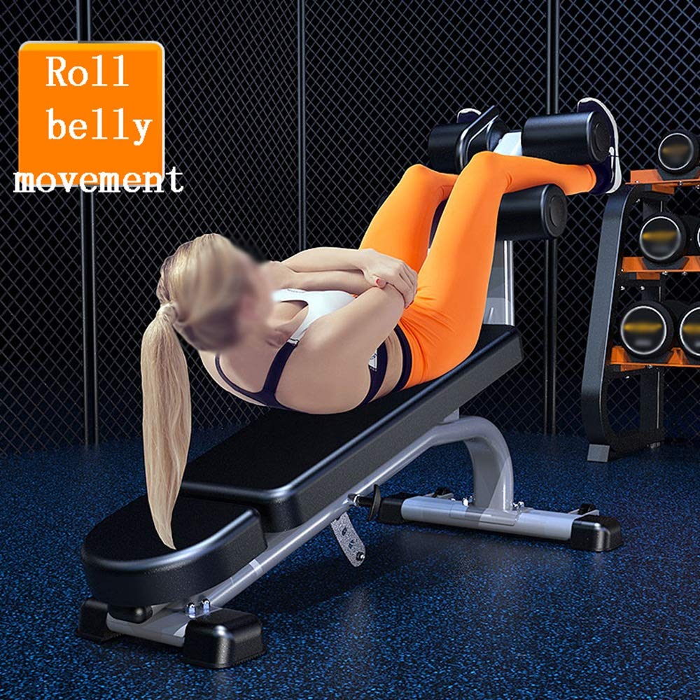 Petit Banc De Musculation Avec Haltères, Banc De Musculation Multifonctionnel Professionnel Pour La Maison Et Le Commerce, Tabouret D'Entraînement Réglable Pour Abdominaux, Planche Pour Exercices Pou