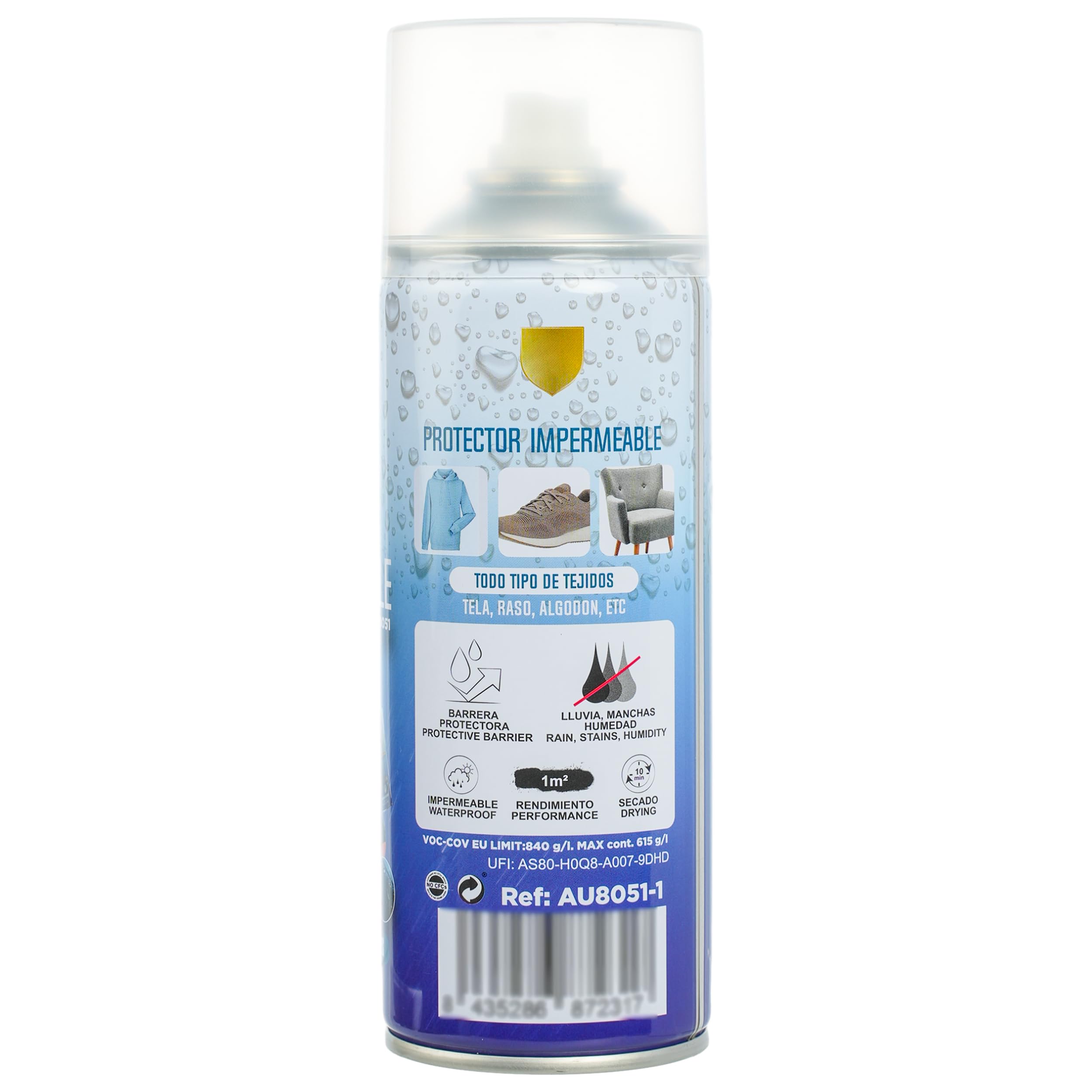 Etrexonline Spray Impermeabilizante para Calzado y Textiles: Protección Avanzada Contra Agua, Barro y Manchas - Barrera Invisible y Transpirable de Secado Rápido