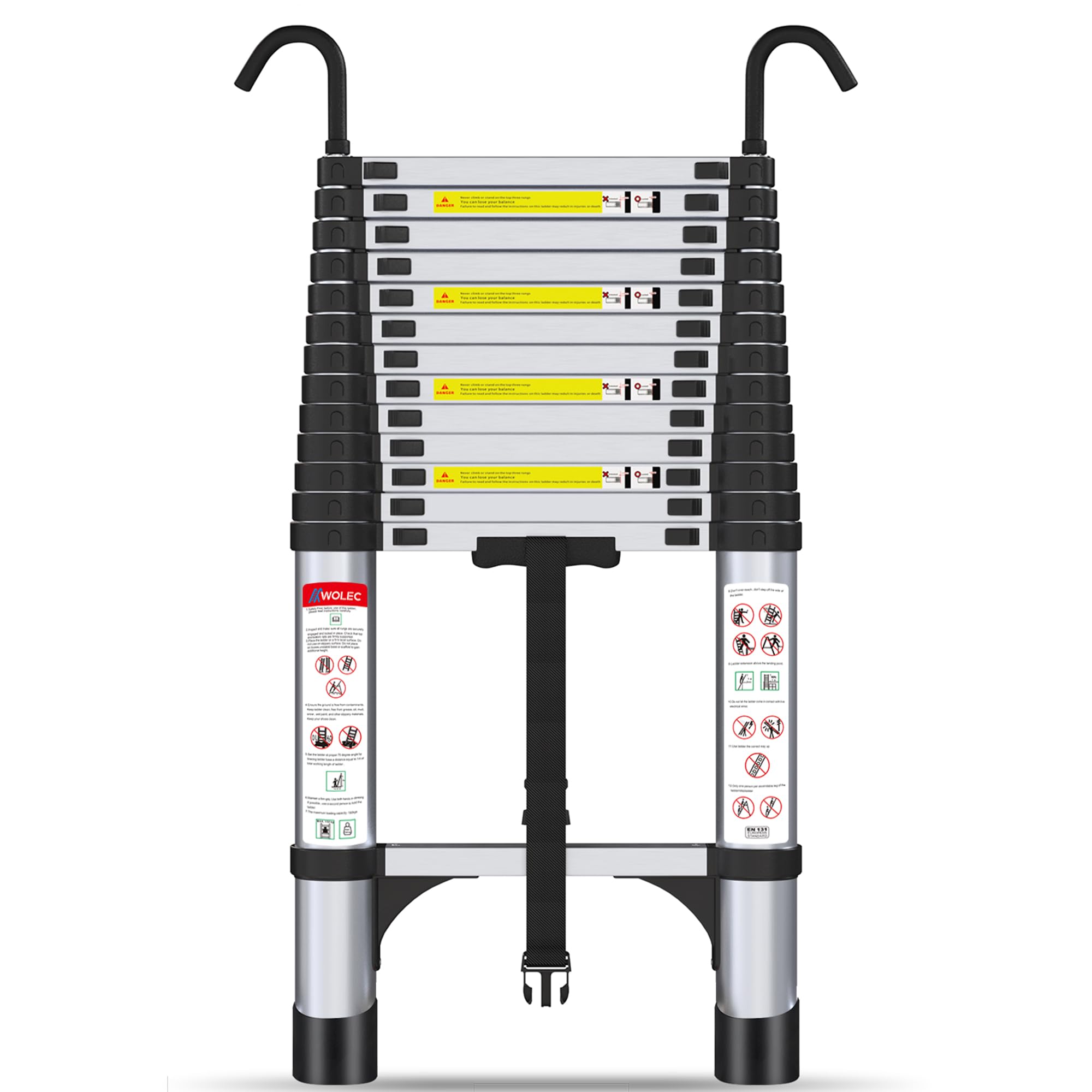 Wolec 16.5 ft Telescoping Ladder