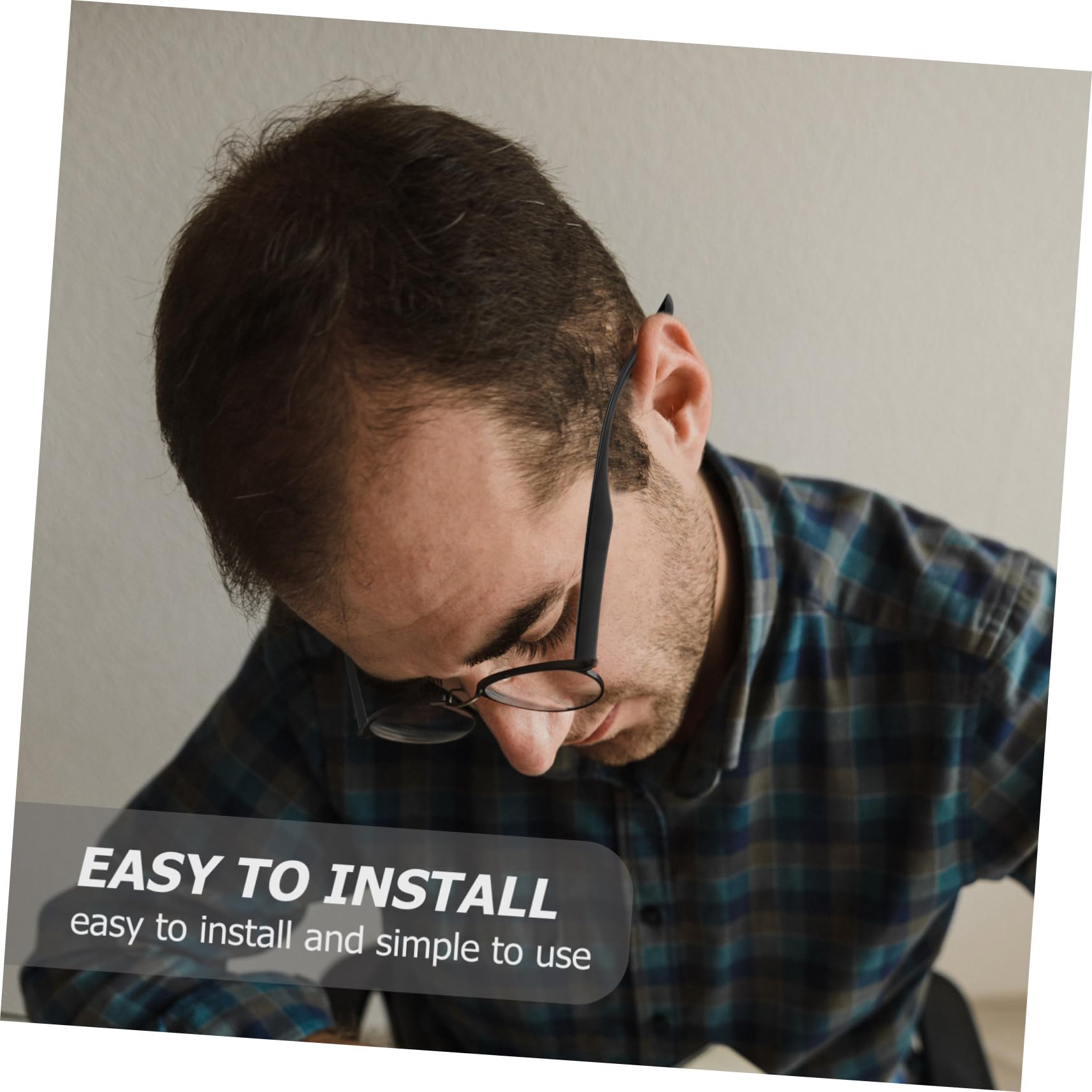 WOFASHPURET Universal Eyeglasses Repair Kit 2 Pcs Tr90 Temple Arms Glasses Arm Replacement Legs for Frame