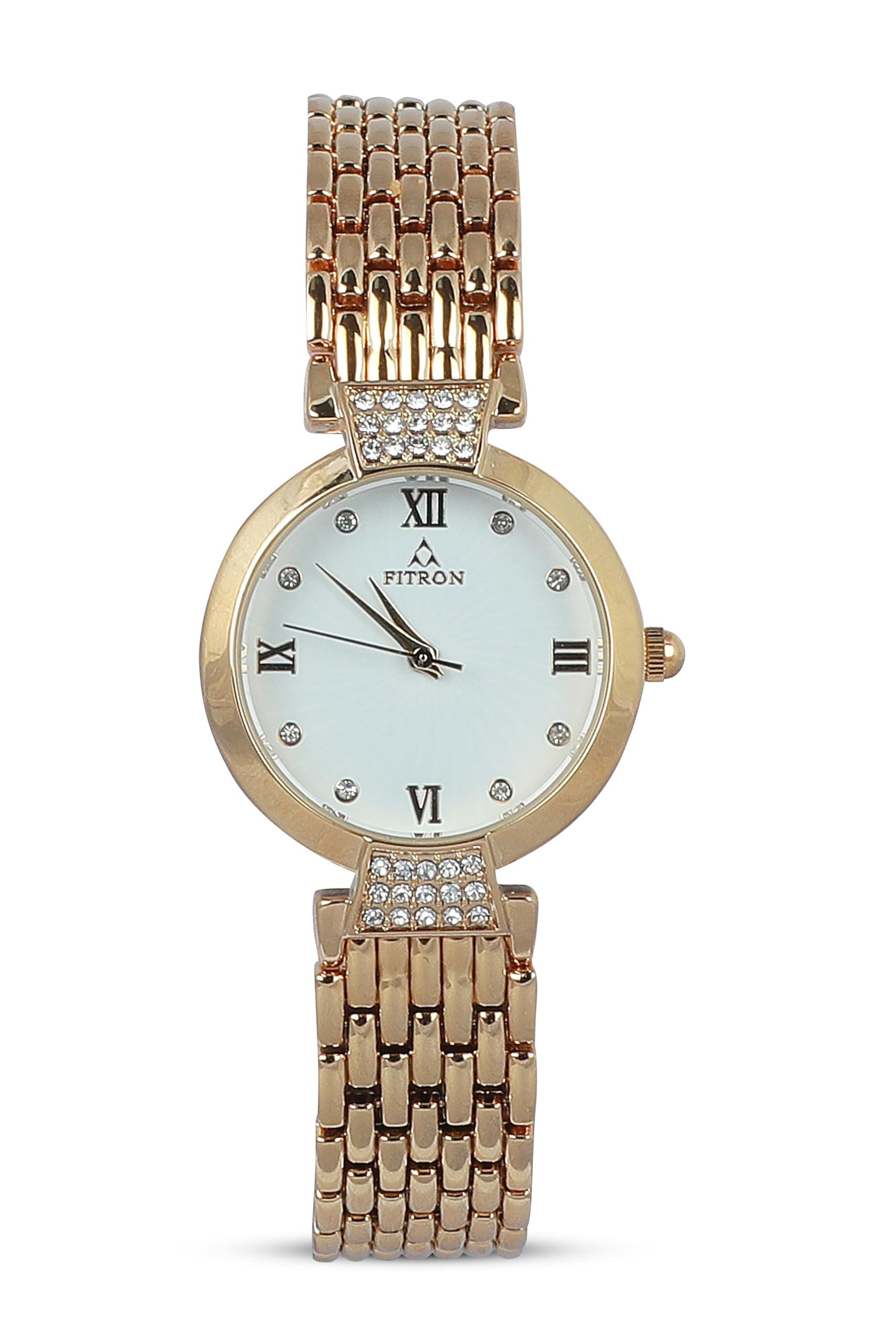 GenericFitron Women's Wrist Watch With Round Dial