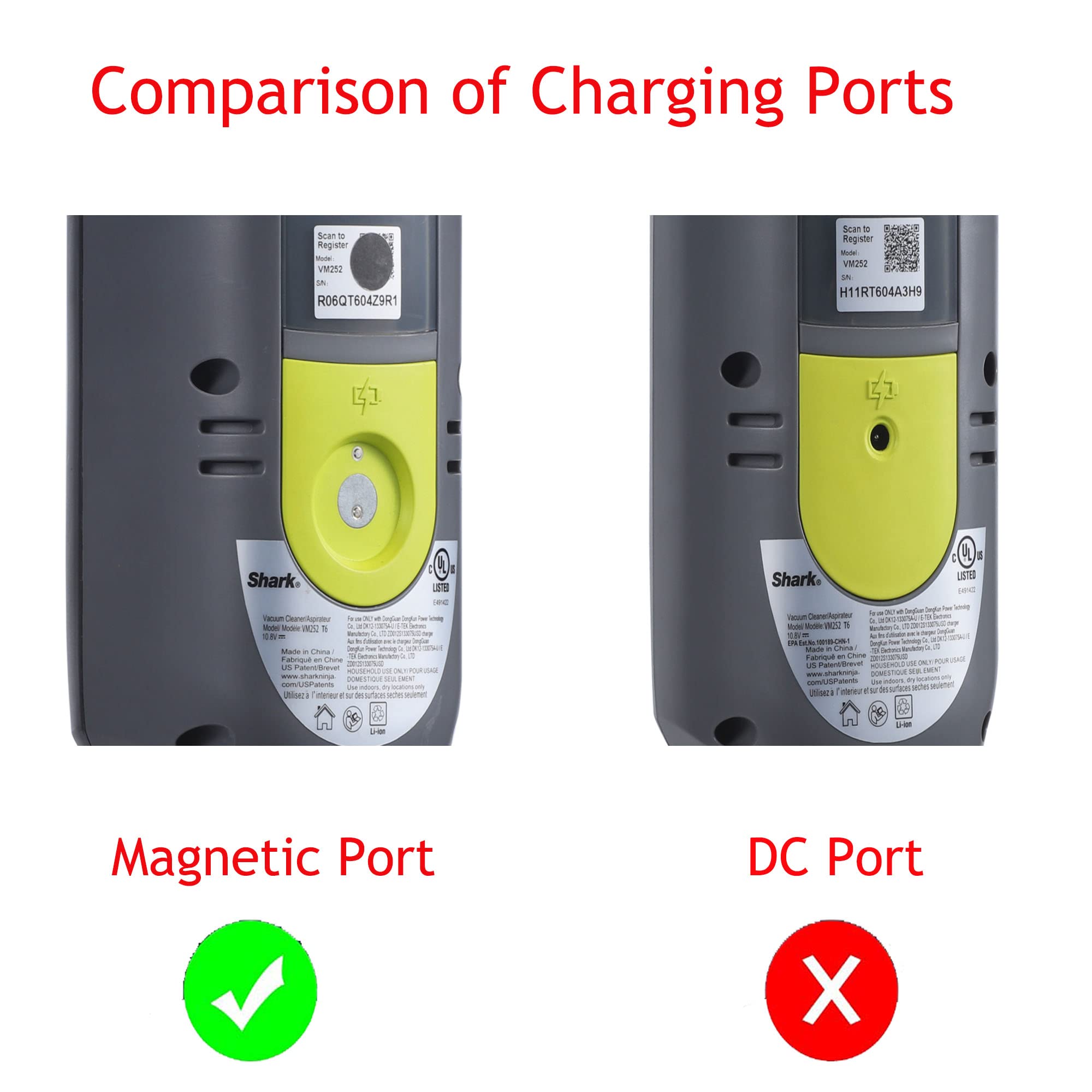 Shark VM252 Charger Replacement -3 Shark VM252 Charger Replacement -3