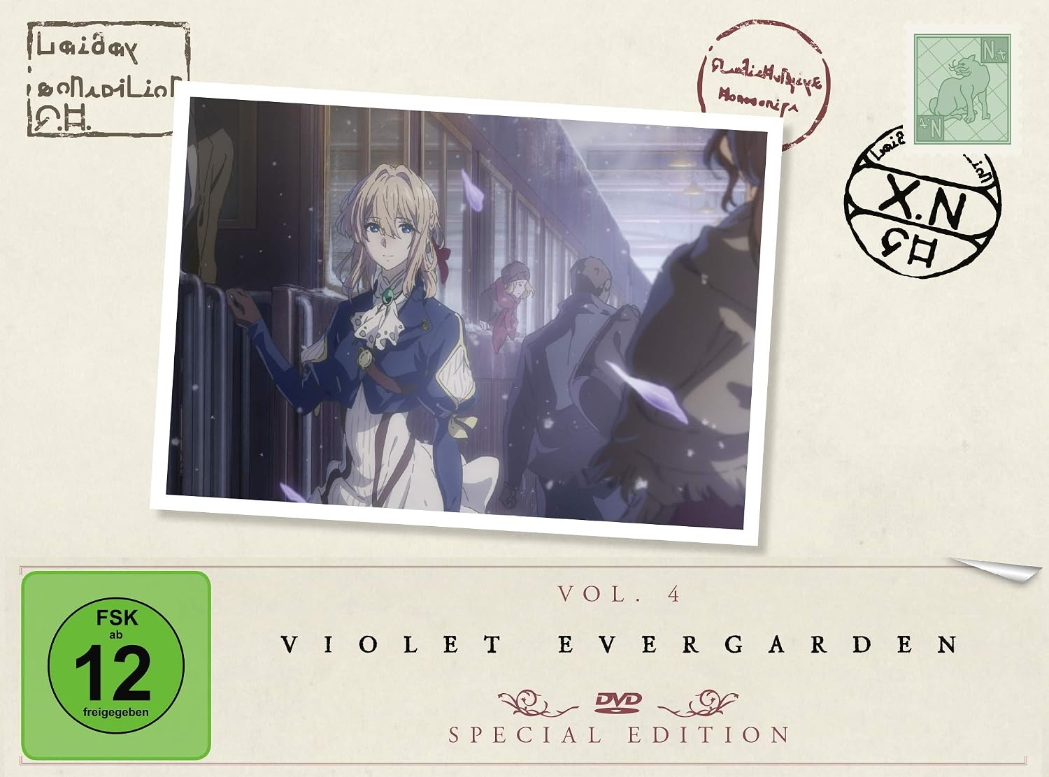Violet Evergarden - St. 1 - Vol. 4 - Limited Special Edition [DVD] [2018]