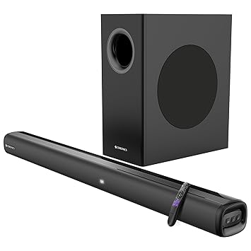 ZEBRONICS Juke BAR 4100 Soundbar, 200 Watts, Virtual 5.1, Quad Driver Soundbar, 6.5