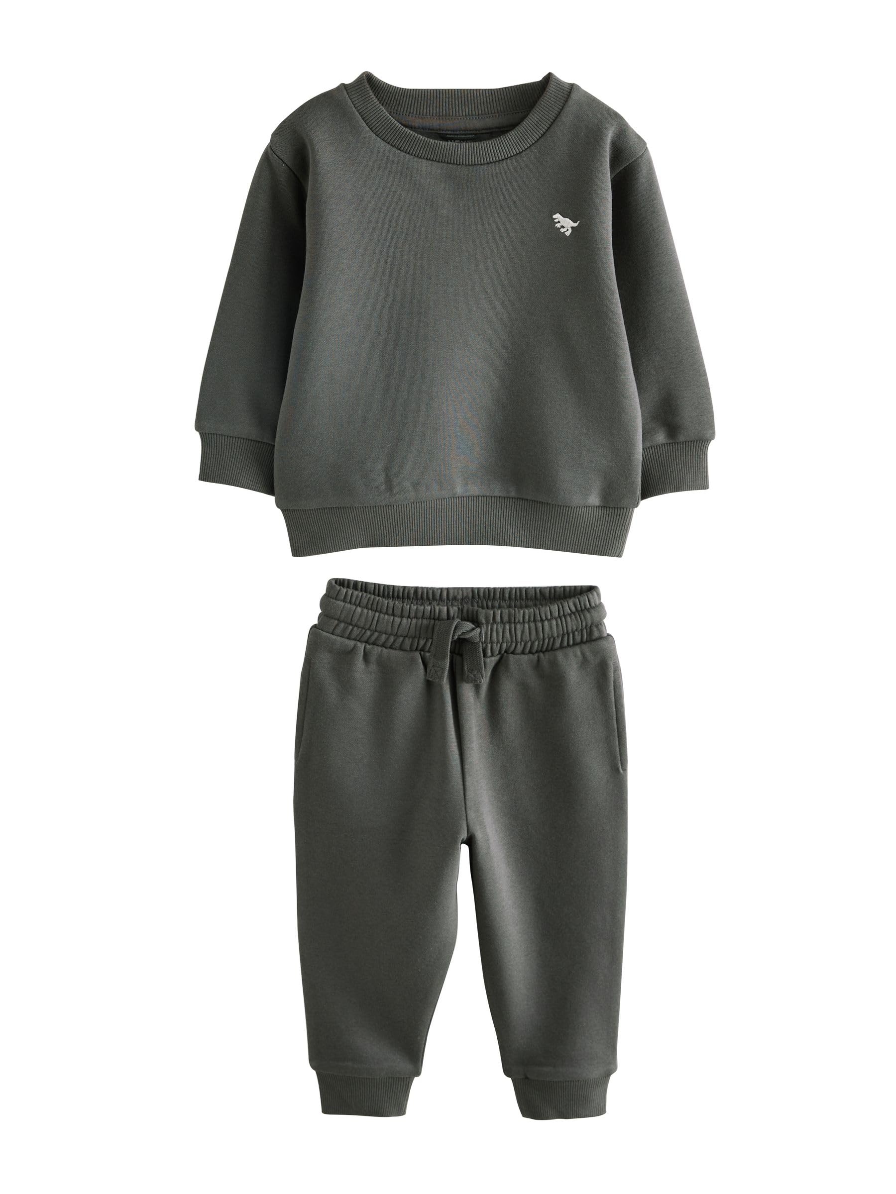 NEXT Bambino Confezione Da 2 Completi: Felpa E Pantaloni Jogging In Tuta, Colori Blu E Verde - Taglia 6 Anni - 2