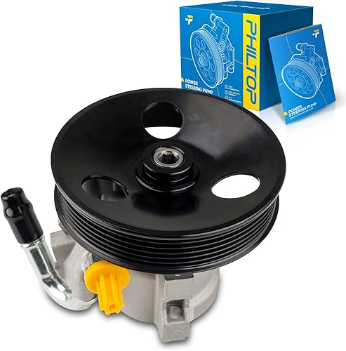PHILTOP Bomba de dirección asistida 20-806 para Aveo 2008-2008, Aveo5 2007-2008, bomba de volante asistida 96801443