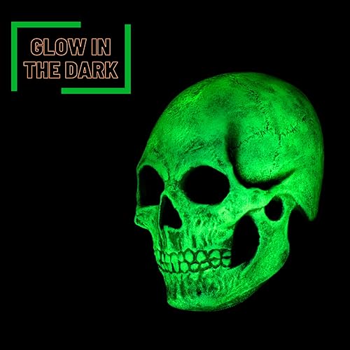 Miniatura 3 de Adult Glow in The Dark Skull Mask
