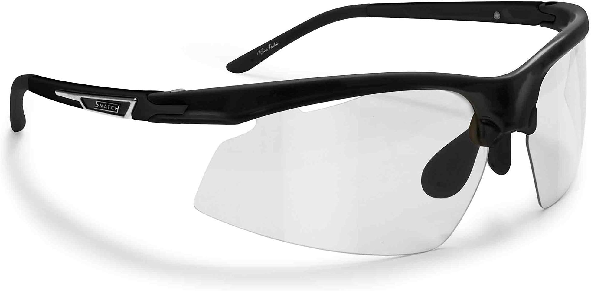 Snatch Cycling Running Photochromic Polarized Sport Sunglasses - Adjustable Nose - Ultralight Nylon Mesh - Earthquake Italy