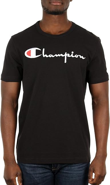 Amazon.com: Champion - Camiseta de manga corta, color negro, XL, Negro :  Ropa, Zapatos y Joyería