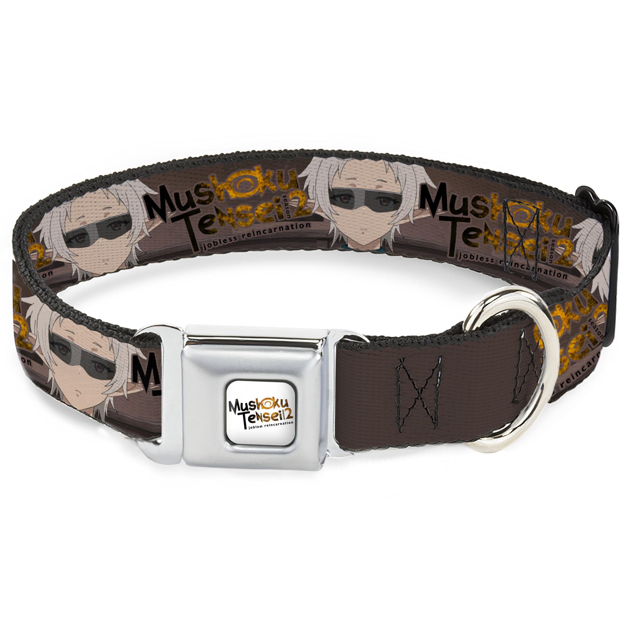 Collier pour chien boucle métal Mushoku Tensei Sylphiette résistant