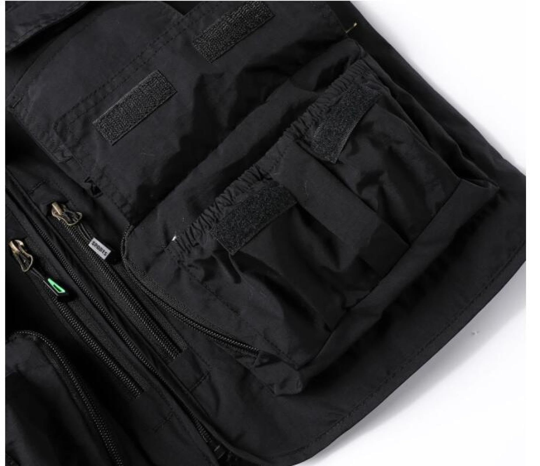 Gilets Manteaux sans Manche Veste Hommes Outwear Veste pour Camping Randonnée Pêche Photographie Escalade Veste sans Manches