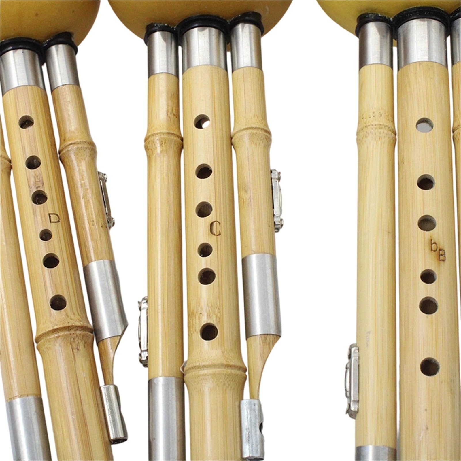 Principianti Hulusi Hulusi DC E Bb Majors Professional Performance Con Custodia In Pelle E Accessori(D minor)