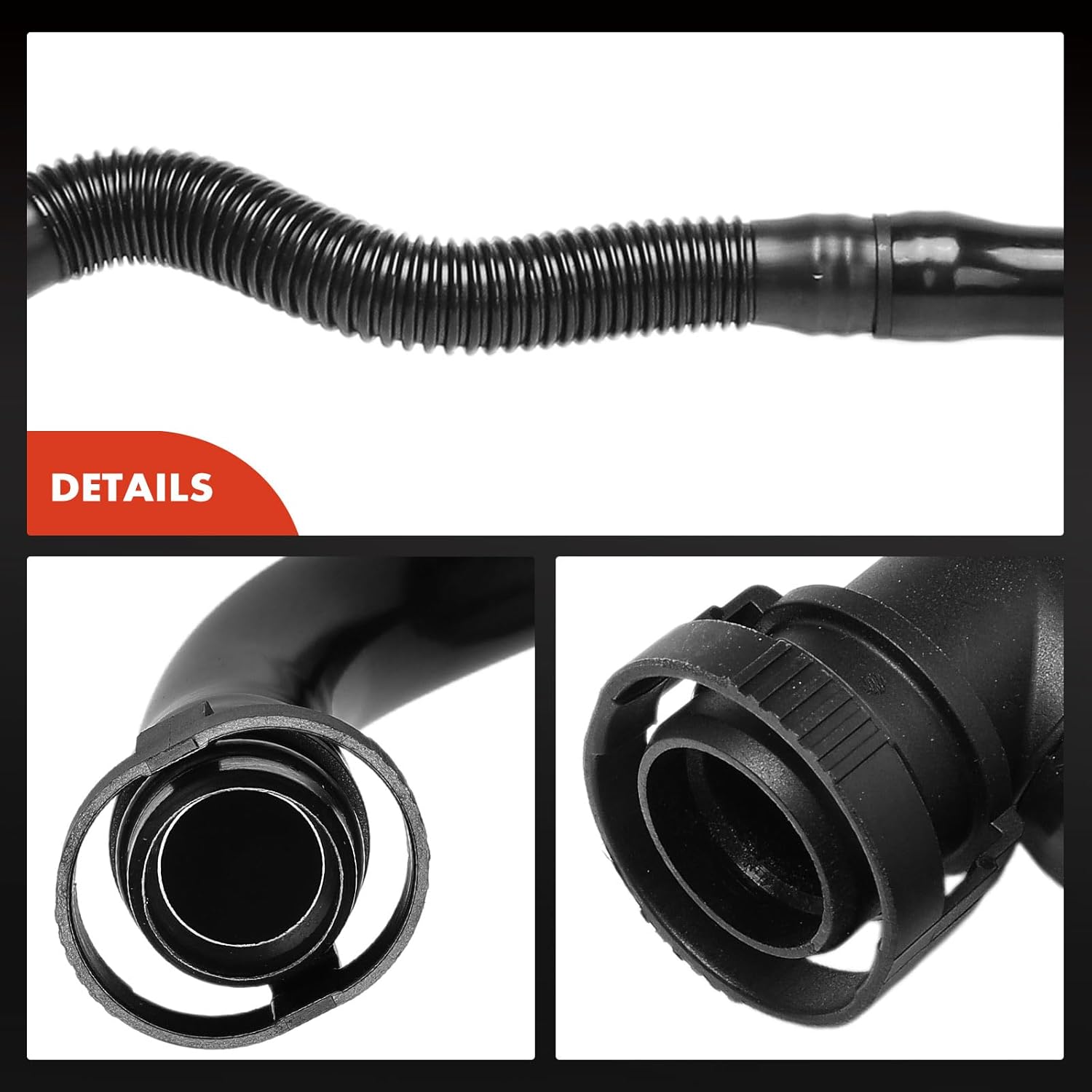 A-Premium Engine Crankcase Breather Hose Compatible with Porsche 911 1999-2003, Boxster 1997-2002