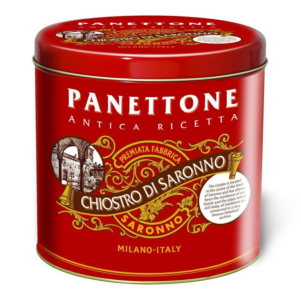 Chiostro di Saronno Specialita Panettone Classic Cadre métallique 1 kg