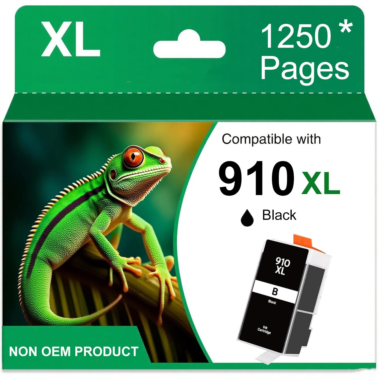 910 910XL 8020 Black Ink Cartridges for Printers Replacement for HP 910XL 910 XL Black Ink Cartridge for HP910 HP910XL for HP Ink 910 for OfficeJet Pro 8025 8035 8010 8015 8018 8020 8022 8028 8030