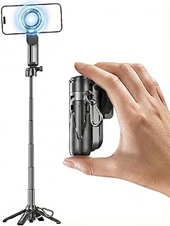 Magnetic 47.5cm/18.7" Selfie Tripod for iPhone