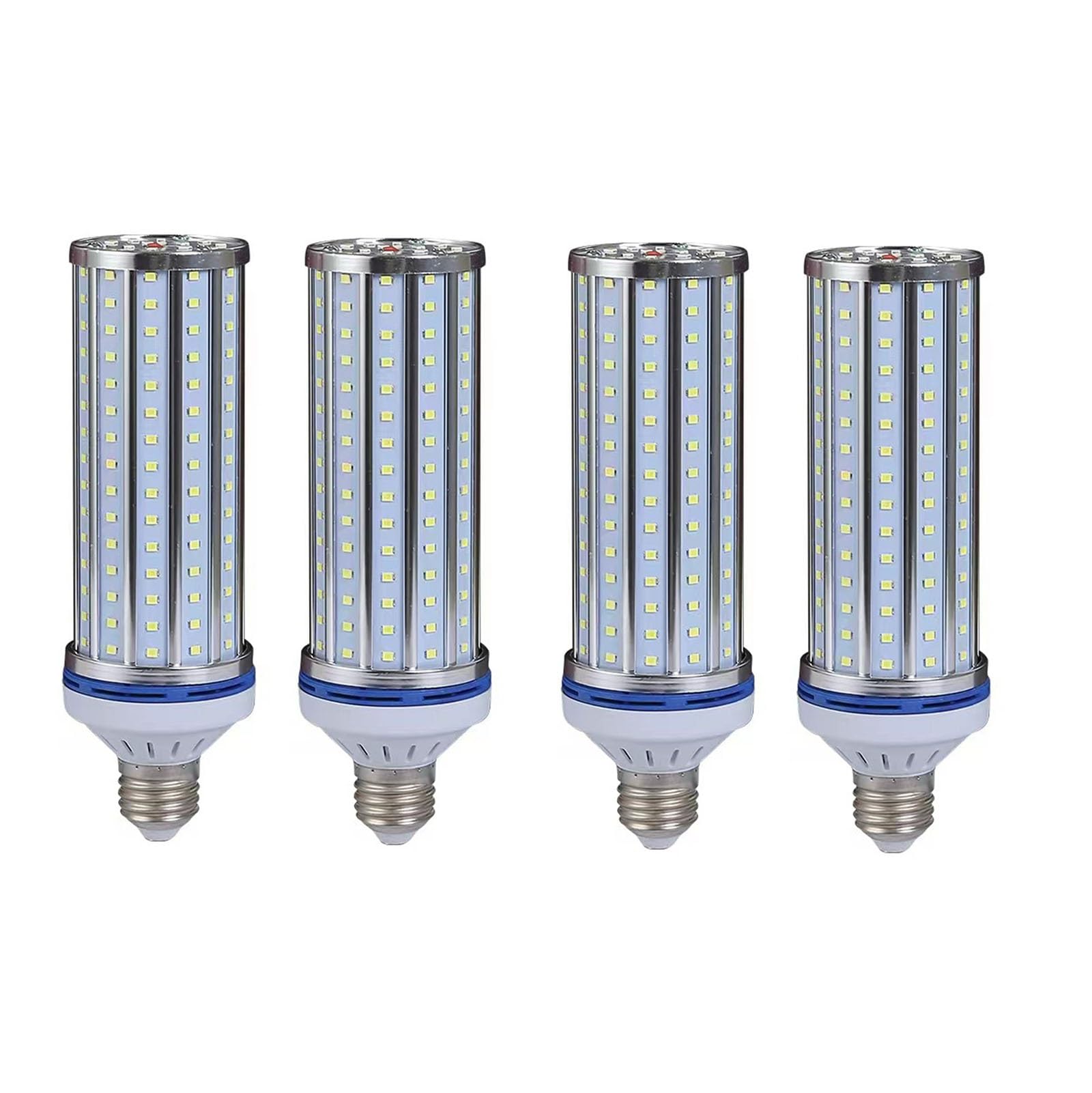 Bombilla LED E27 15w-40w Equivalente 150w-450w Iluminación Bombilla Sin Parpadeo Ahorro Energía Adecuada Para Garajes Interiores Fábricas Almacenes Estacionamientos(E27 30W warm white 3000K,4pcs)