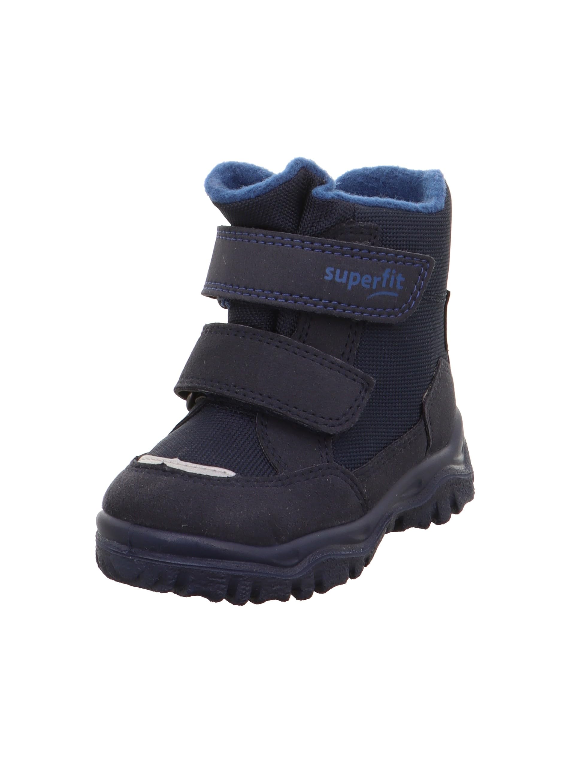 Superfit Boy's Husky1 Warm Gefütterte Snow Boot, Blau Türkis 8020 a, 2 UK