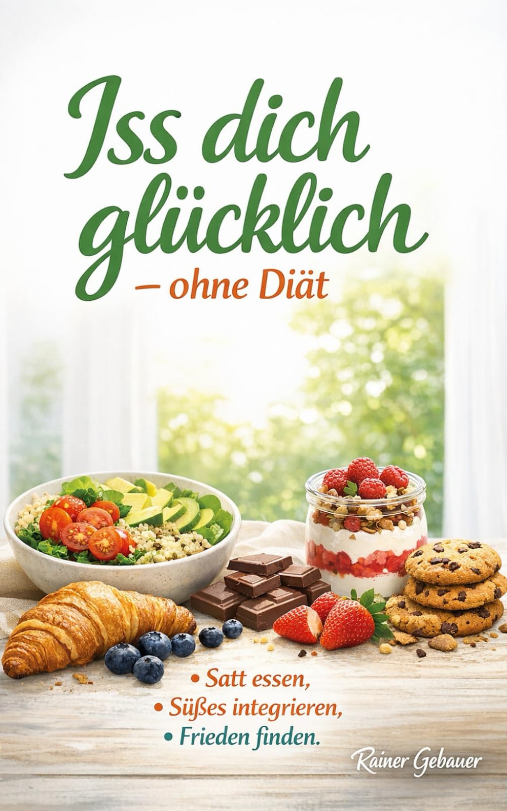 Iss dich glücklich – ohne Diät: Satt essen, Süßes integrieren, Frieden finden