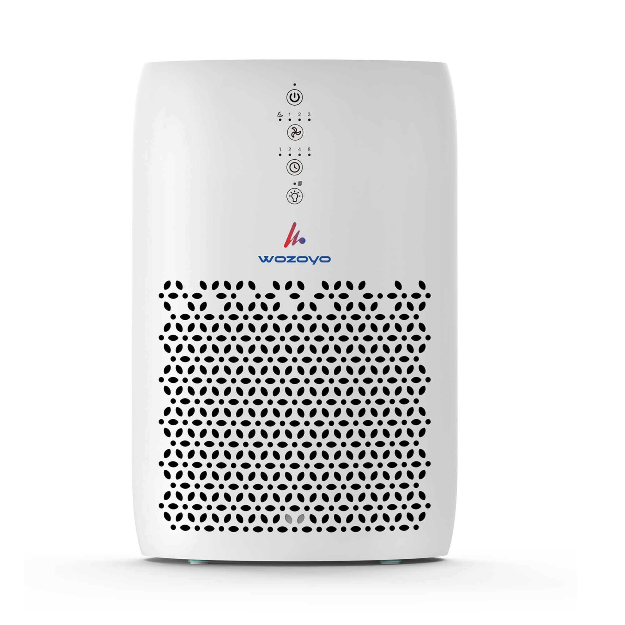 Air Purifier for Home & Office, 4-in-1 Pre, Anti-Bacterial, H13 HEPA, Activated Carbon, Covers 673 ft², Removes 99.99% PM2.5 Particles Pet Dander, Smoke, Dust, Night Light – Pure Air PA2-image-8