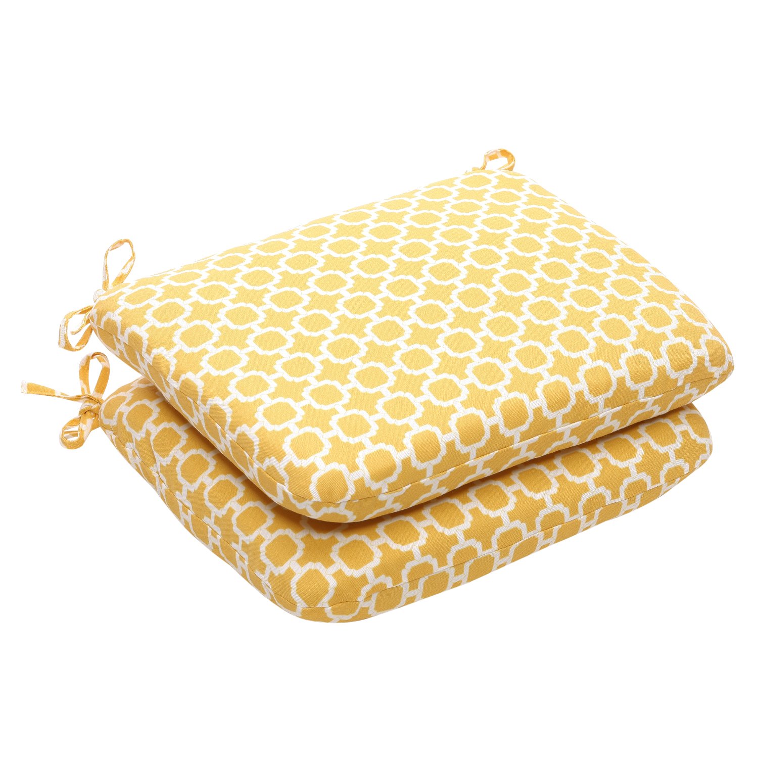 Pillow Perfect Outdoor Indoor Hockley Banana Round Corner Seat