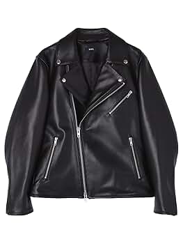 GENERAL SUPPLY ships ブラックレザージャケット L GENERAL SUPPLY ships ブラックレザージャケット L