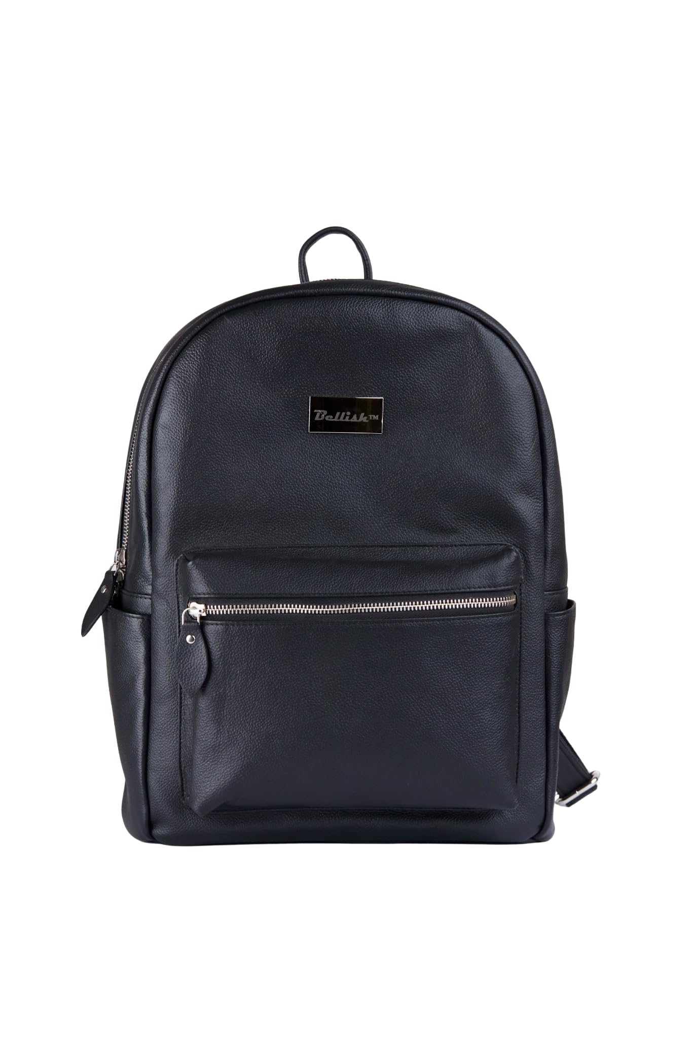 bellish Altair Genuine Leather Backpack | Black | Laptop Backpack for Men & Women | Spacious Office Travel Bag with Laptop Compartment | Durable Stylish Everyday Backpack-picture-10
