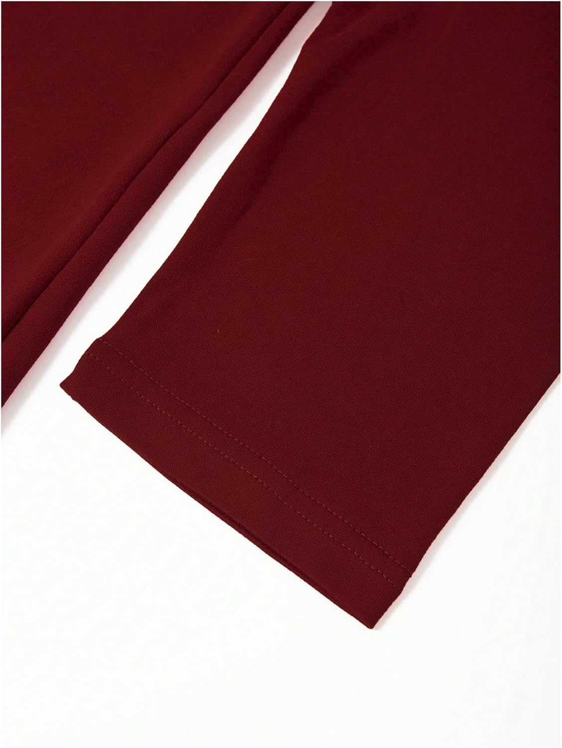 Men's Letter Graphic Long Sleeve Shirts Slim Fit Round Neck Casual Tee Tops Streetwear - Image 4